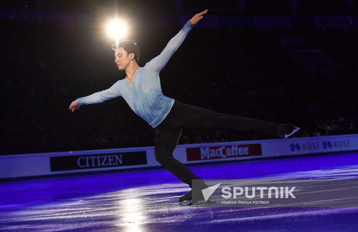 European Figure Skating Championships. Exhibition gala