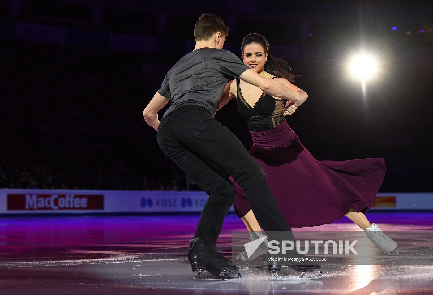 European Figure Skating Championships. Exhibition gala