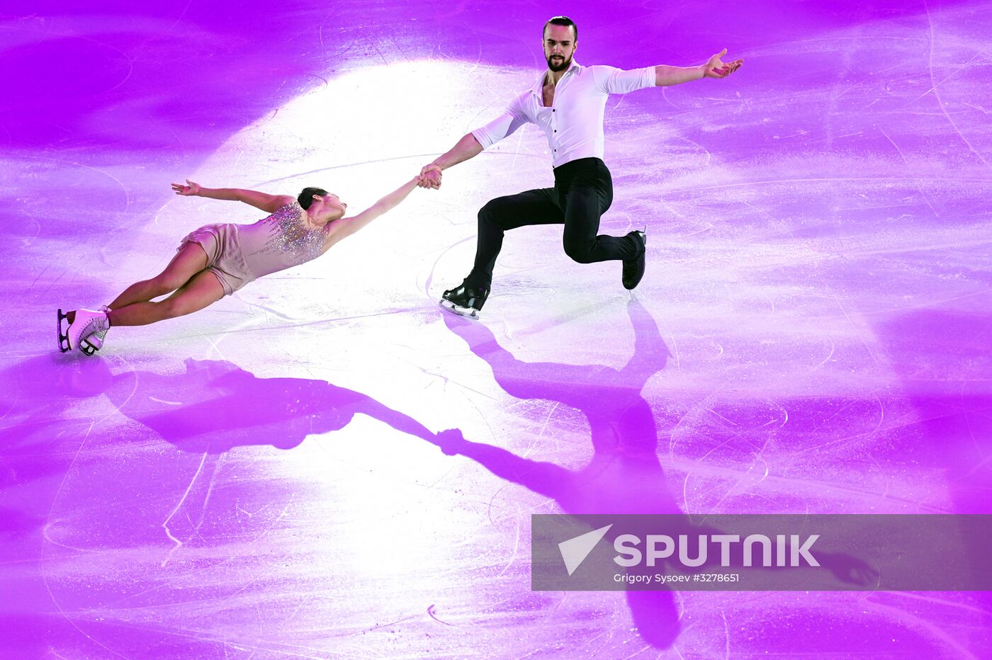 European Figure Skating Championships. Exhibition gala