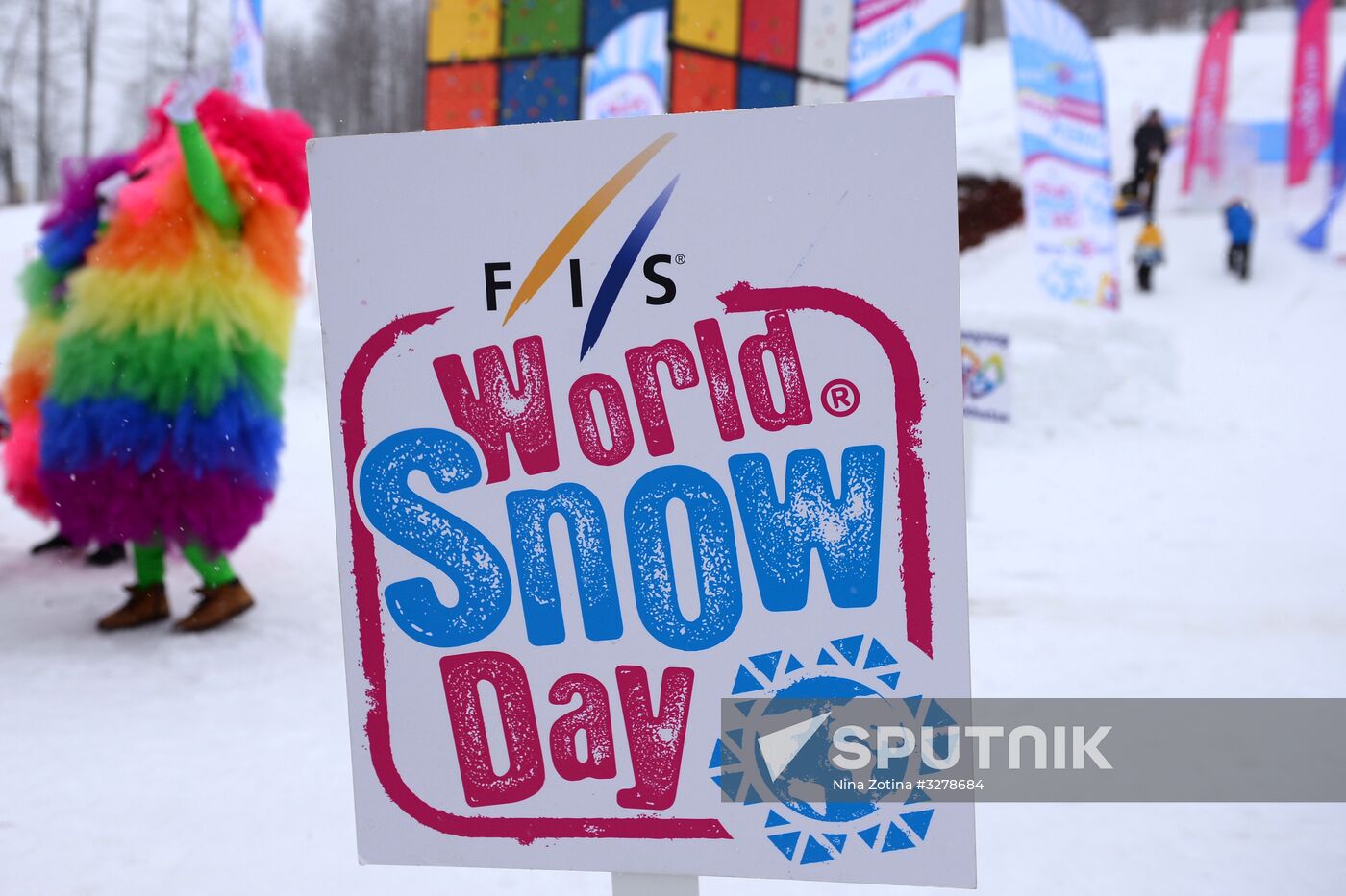 Day of Snow event at alpine resports in Sochi