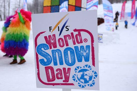 Day of Snow event at alpine resports in Sochi
