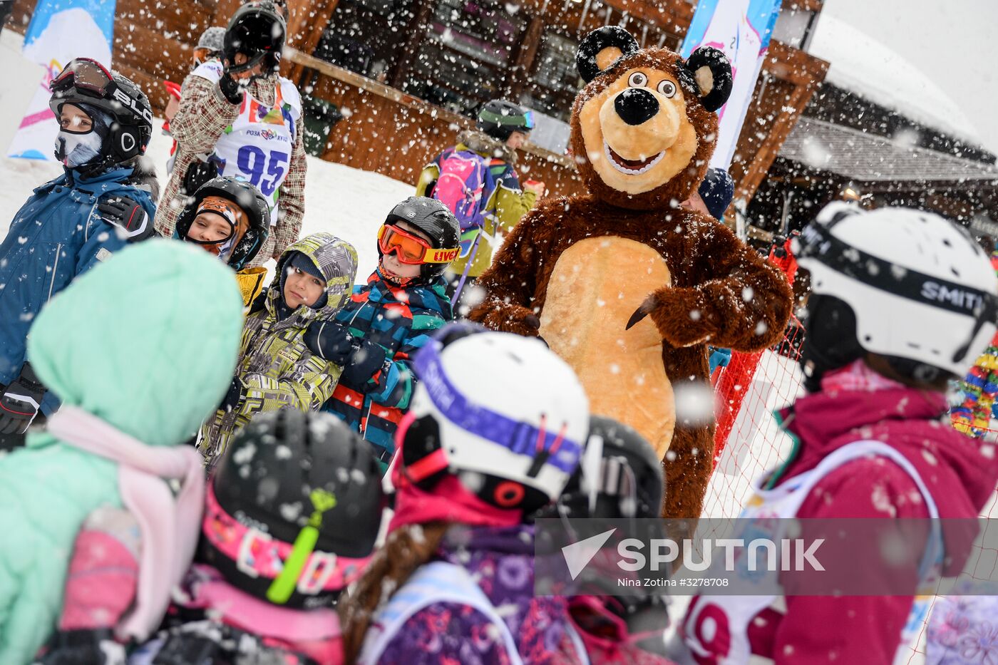 Day of Snow event at alpine resorts in Sochi