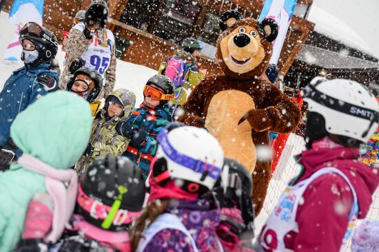Day of Snow event at alpine resorts in Sochi