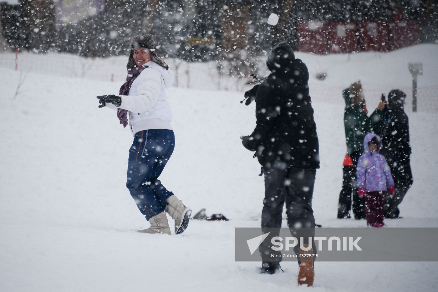 Day of Snow event at alpine resorts in Sochi
