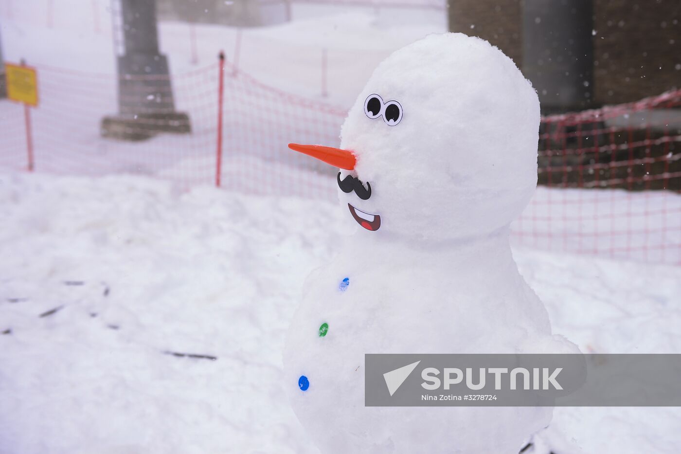 Day of Snow event at alpine resports in Sochi