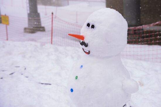 Day of Snow event at alpine resports in Sochi