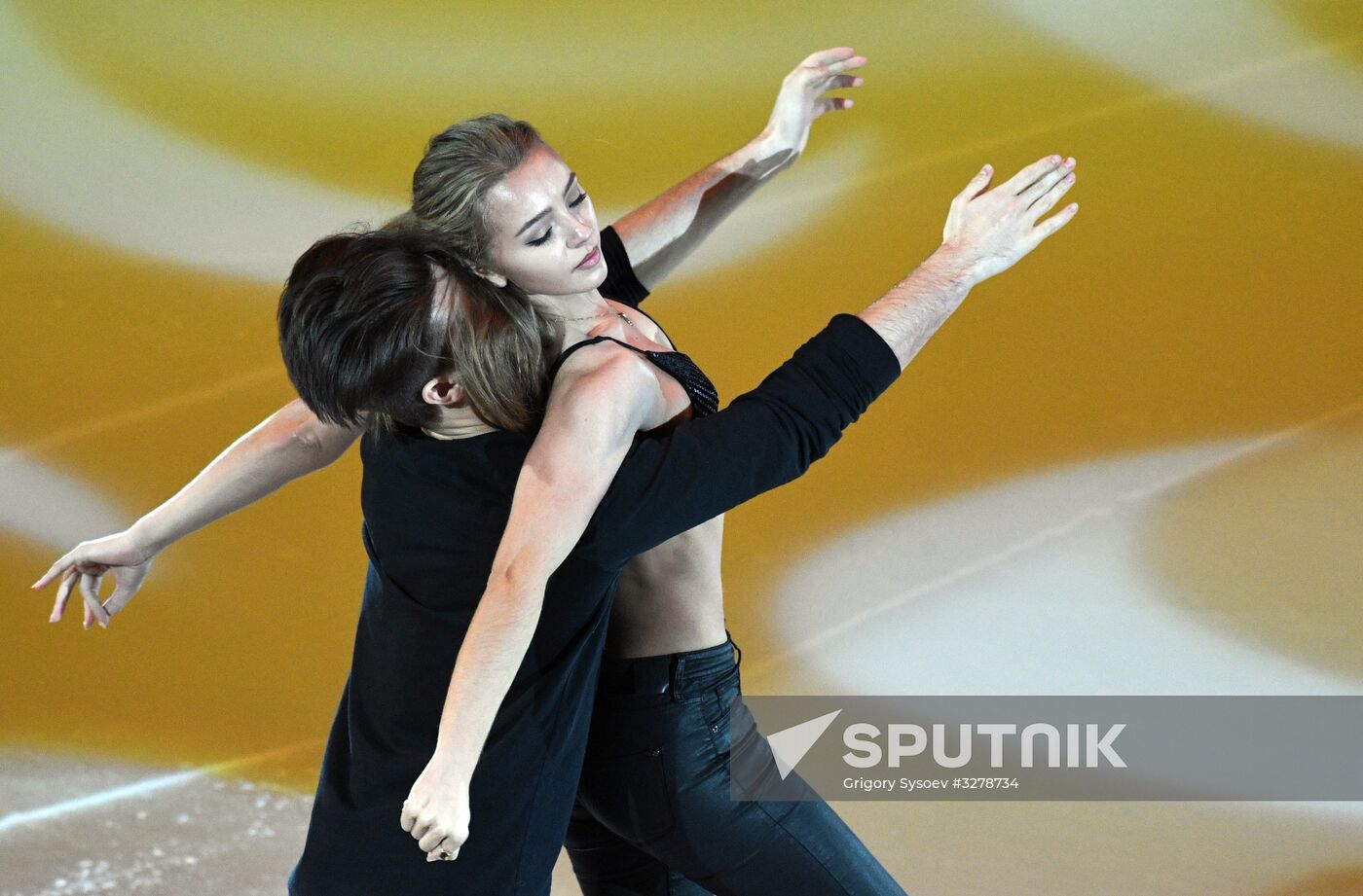 European Figure Skating Championships. Exhibition gala