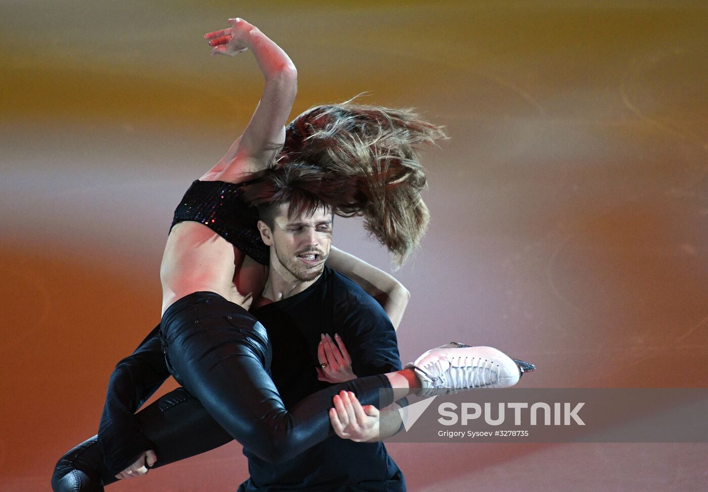 European Figure Skating Championships. Exhibition gala