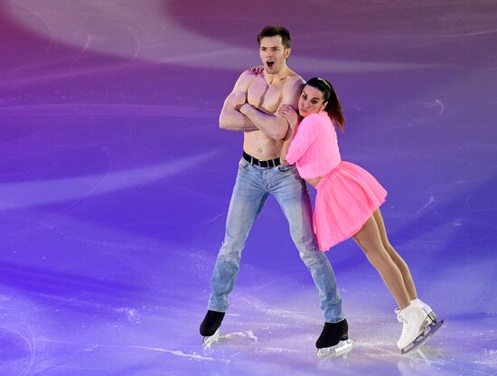 European Figure Skating Championships. Exhibition gala