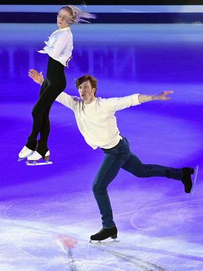 European Figure Skating Championships. Exhibition gala