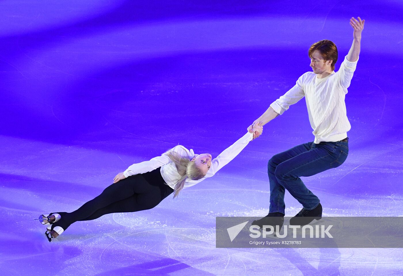 European Figure Skating Championships. Exhibition gala