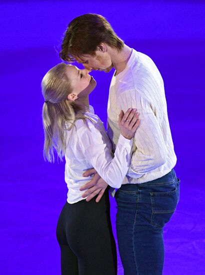 European Figure Skating Championships. Exhibition gala