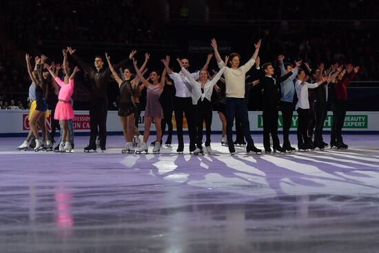 European Figure Skating Championships. Exhibition gala