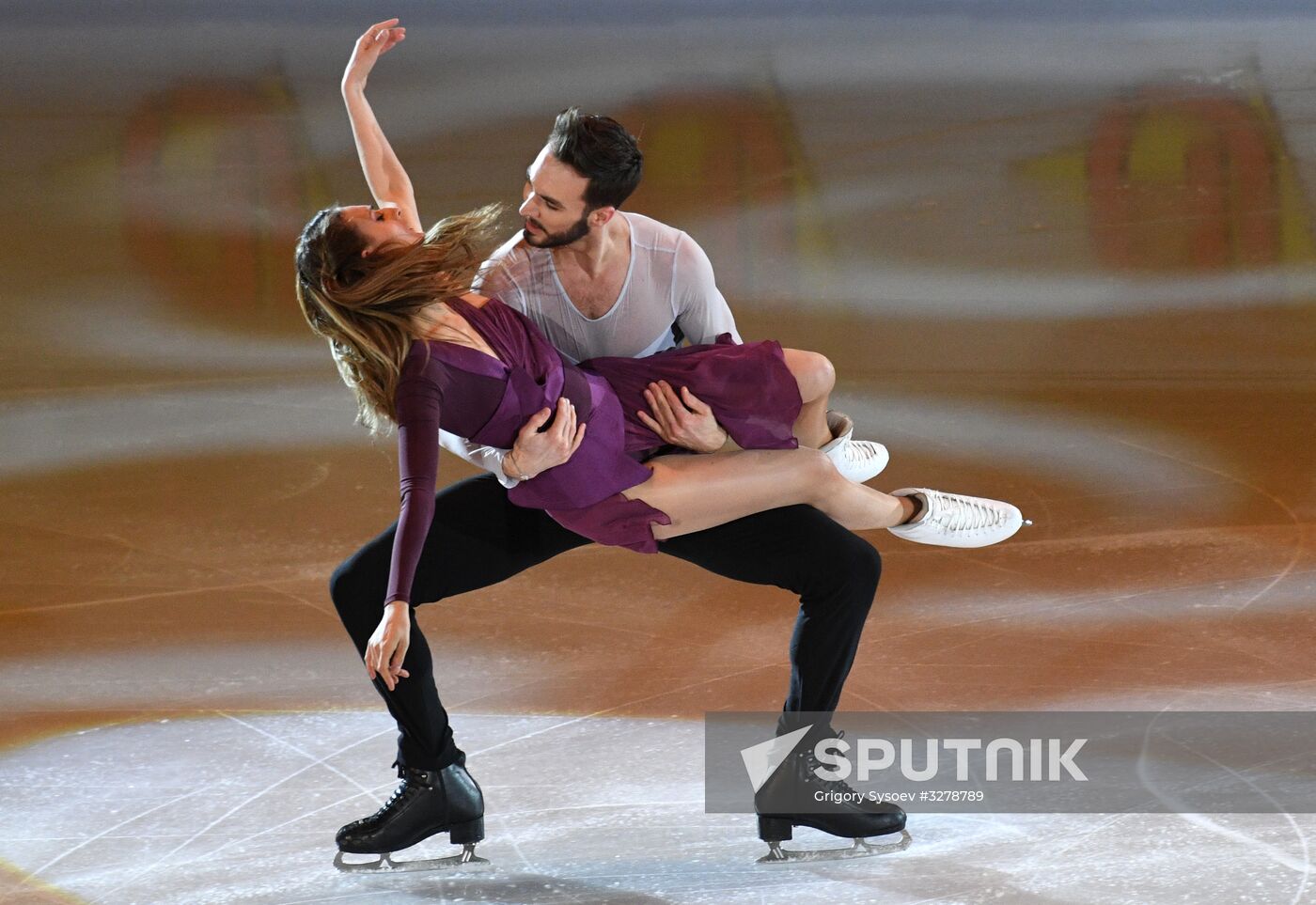 European Figure Skating Championships. Exhibition gala