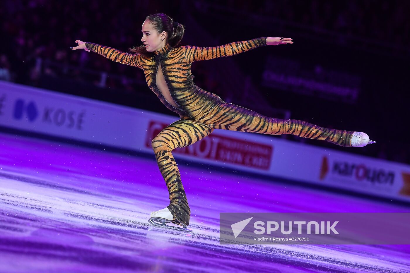 European Figure Skating Championships. Exhibition gala
