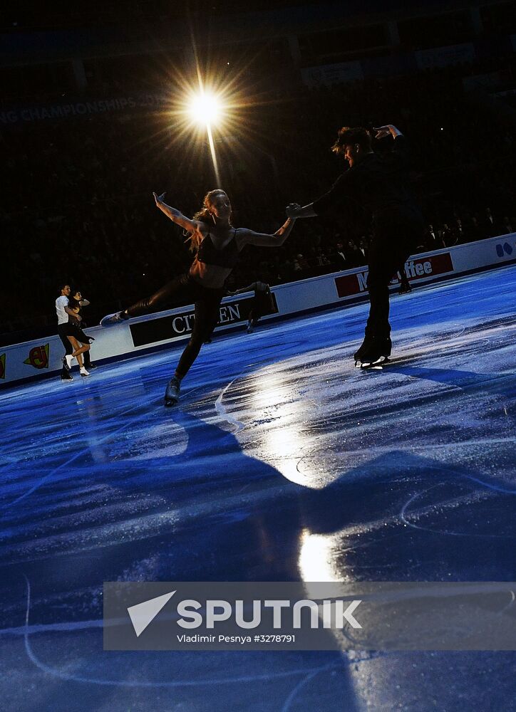 European Figure Skating Championships. Exhibition gala