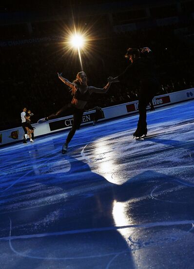 European Figure Skating Championships. Exhibition gala