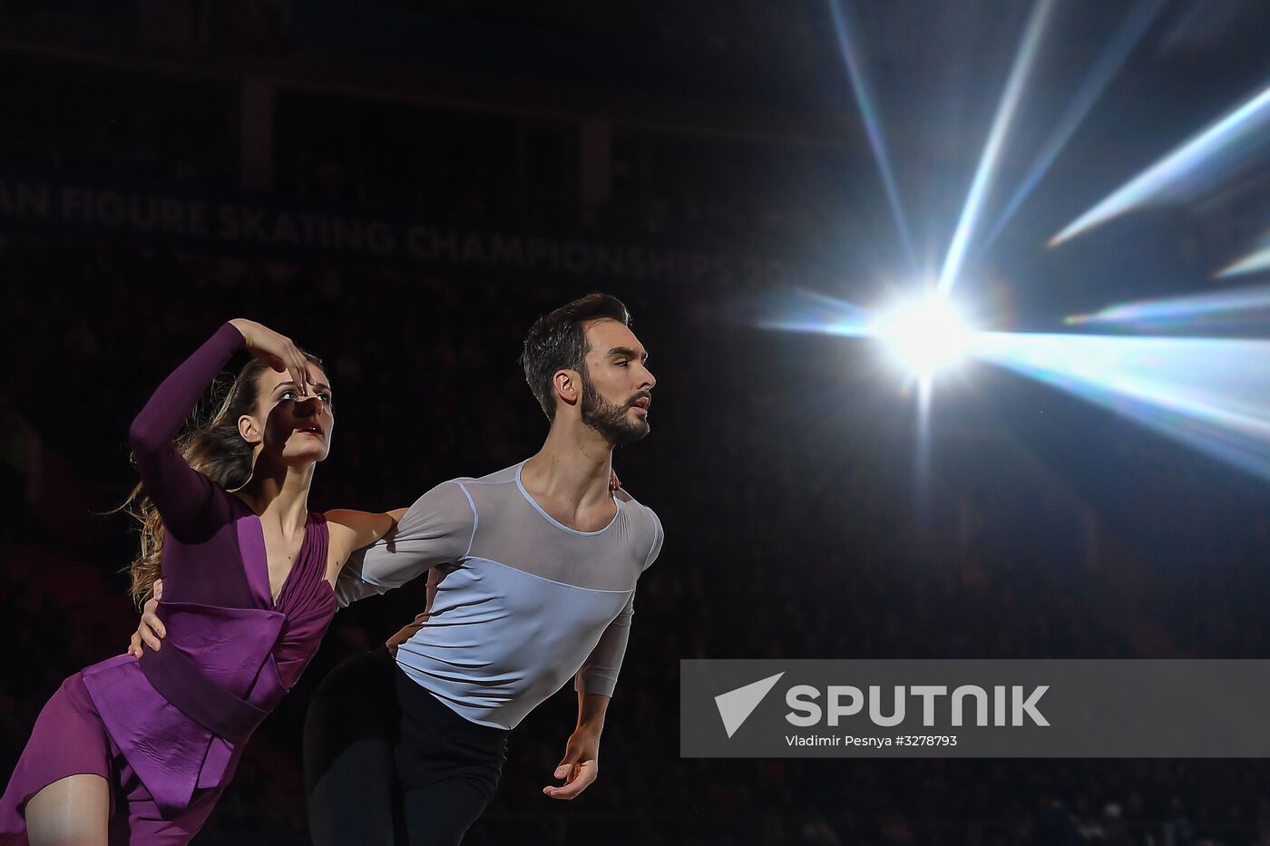 European Figure Skating Championships. Exhibition gala