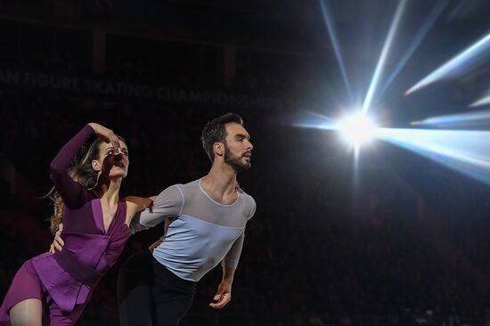 European Figure Skating Championships. Exhibition gala