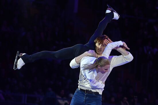 European Figure Skating Championships. Exhibition gala