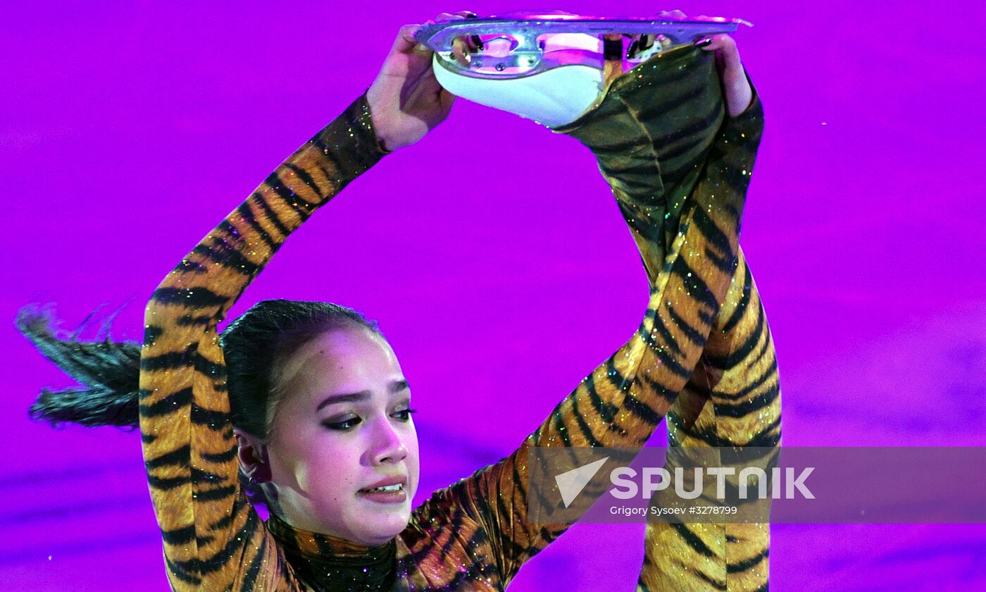 European Figure Skating Championships. Exhibition gala