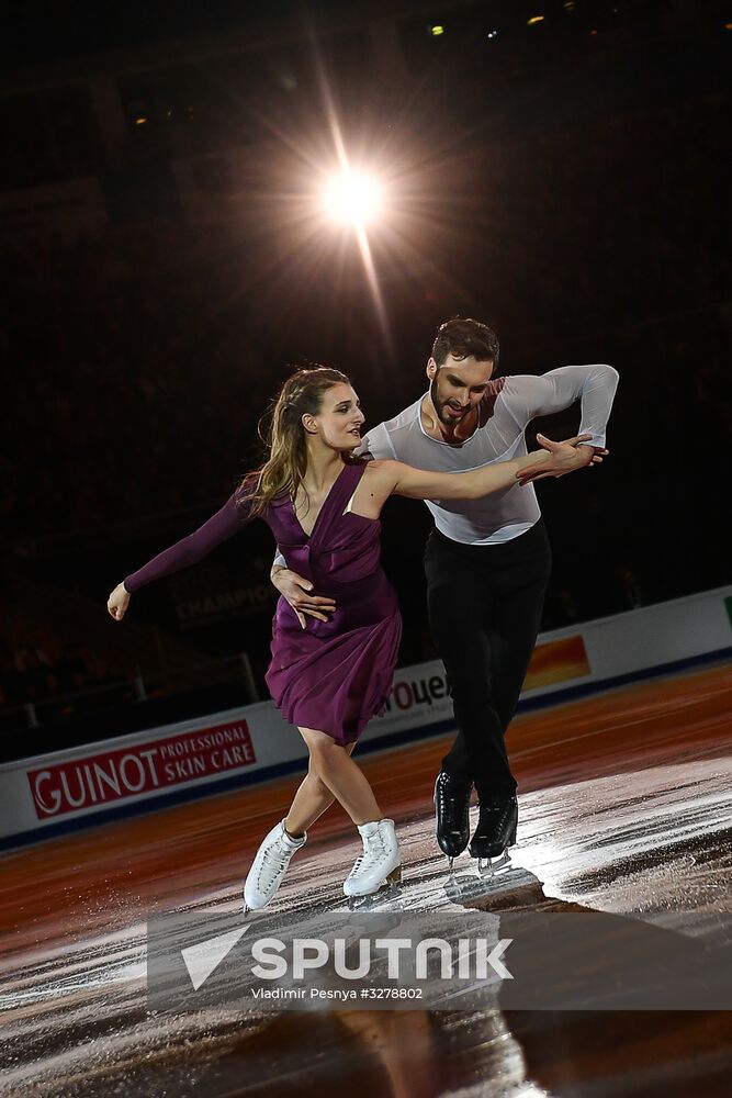 European Figure Skating Championships. Exhibition gala