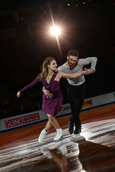 European Figure Skating Championships. Exhibition gala