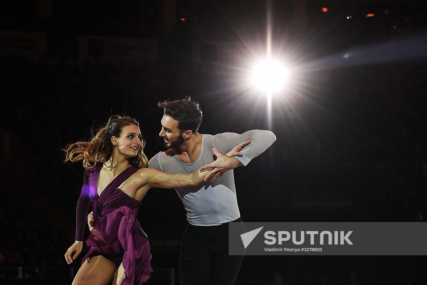 European Figure Skating Championships. Exhibition gala