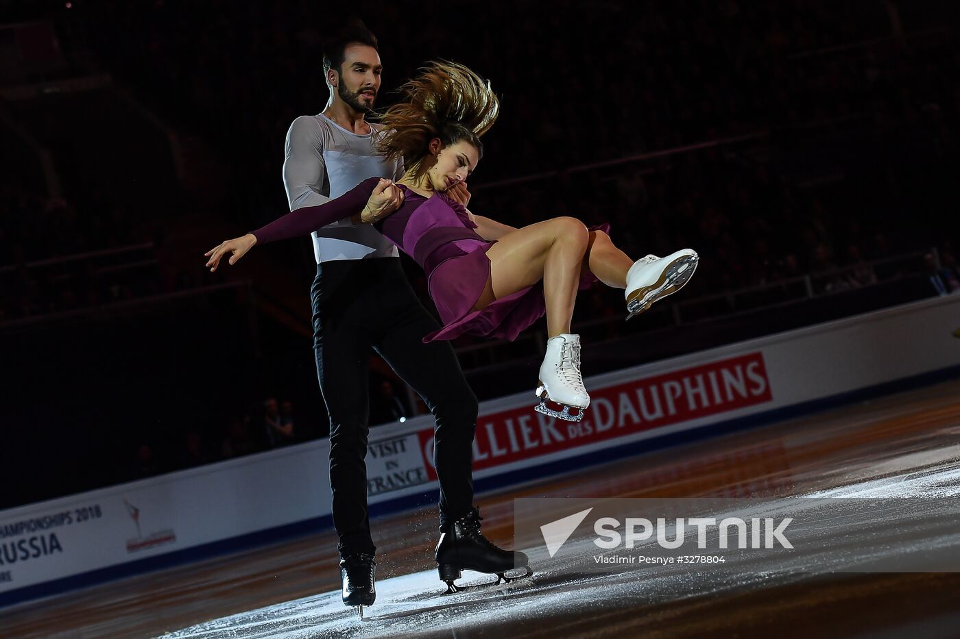 European Figure Skating Championships. Exhibition gala