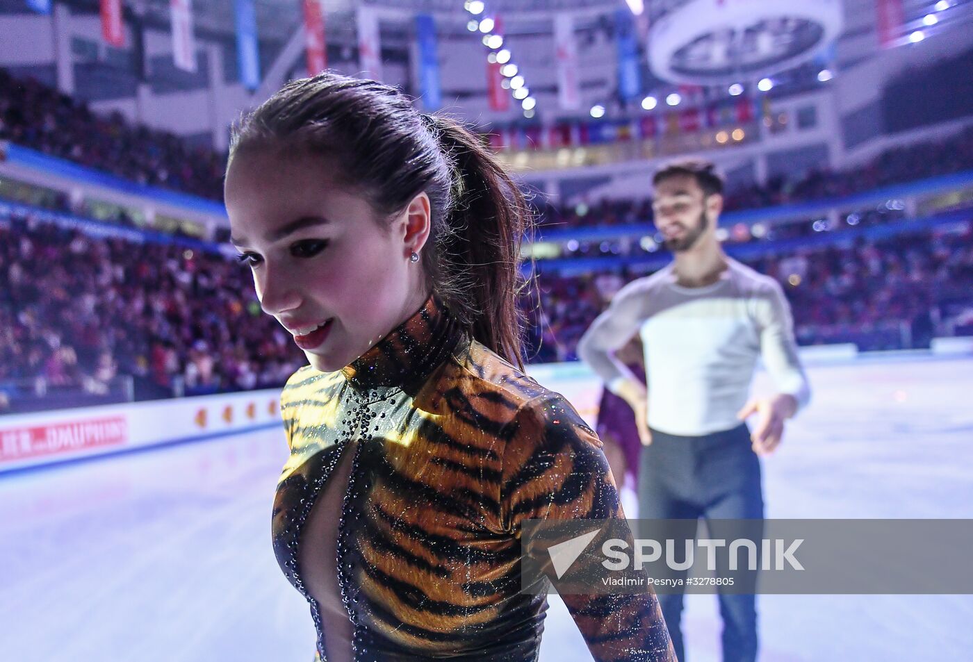 European Figure Skating Championships. Exhibition gala