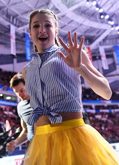 European Figure Skating Championships. Exhibition gala