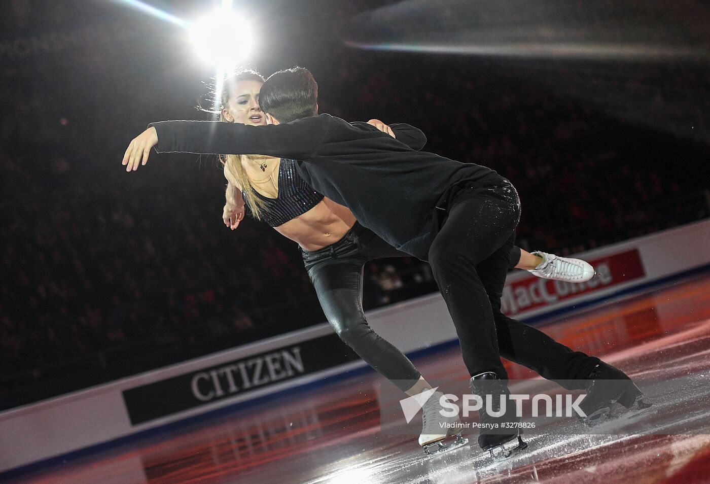 European Figure Skating Championships. Exhibition gala