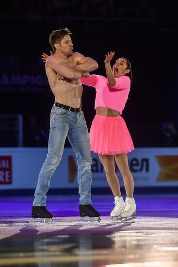 European Figure Skating Championships. Exhibition gala