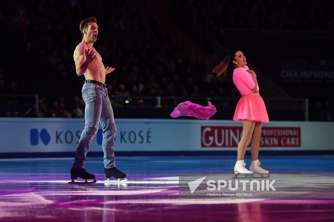 European Figure Skating Championships. Exhibition gala