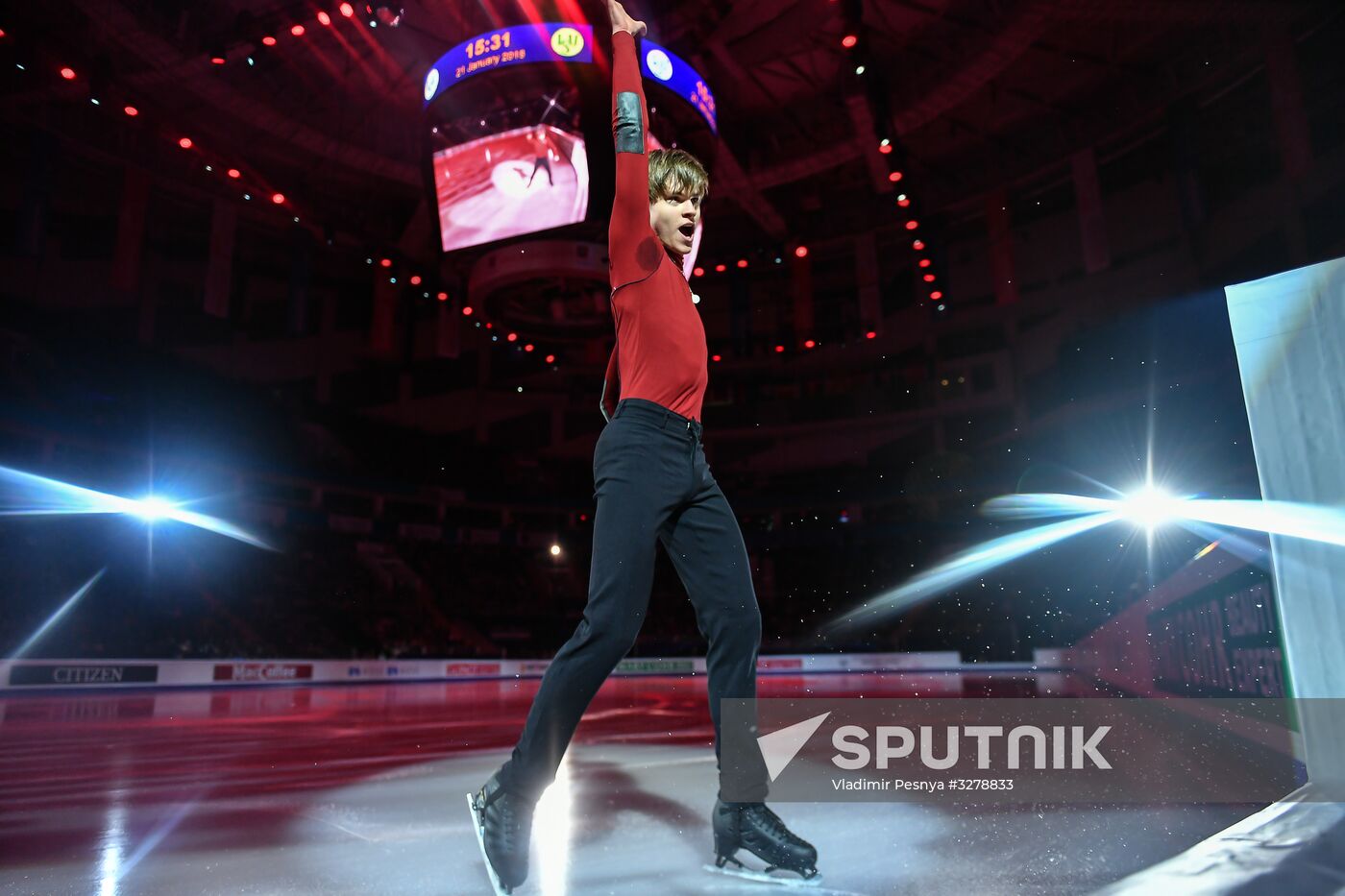European Figure Skating Championships. Exhibition gala