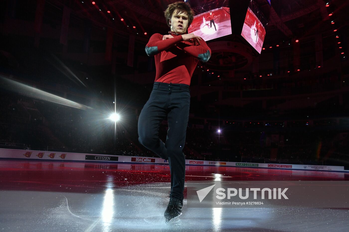 European Figure Skating Championships. Exhibition gala