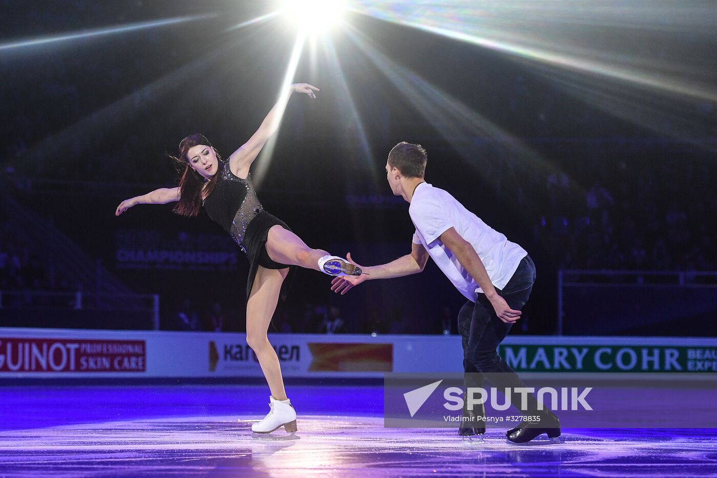 European Figure Skating Championships. Exhibition gala