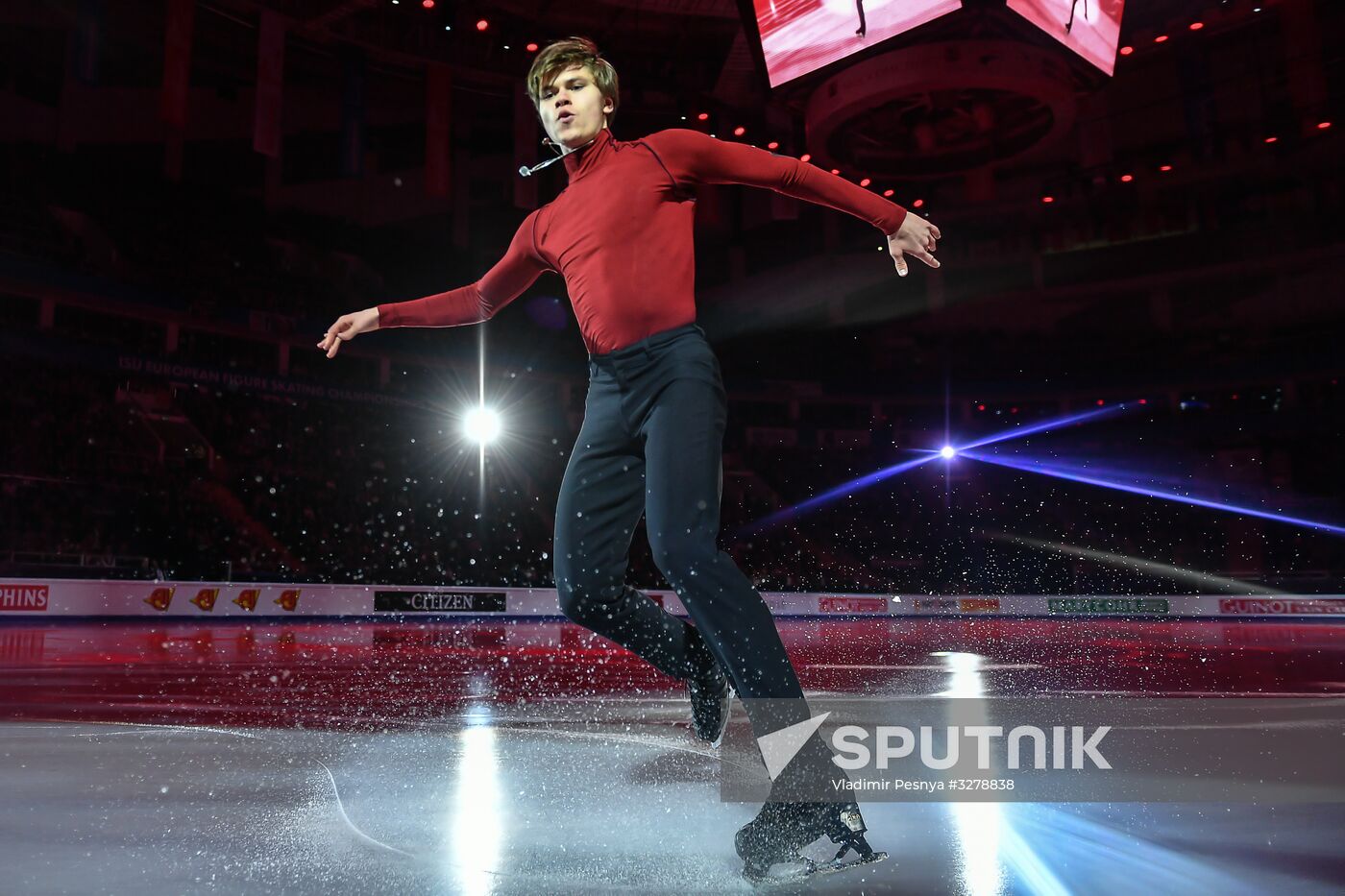 European Figure Skating Championships. Exhibition gala