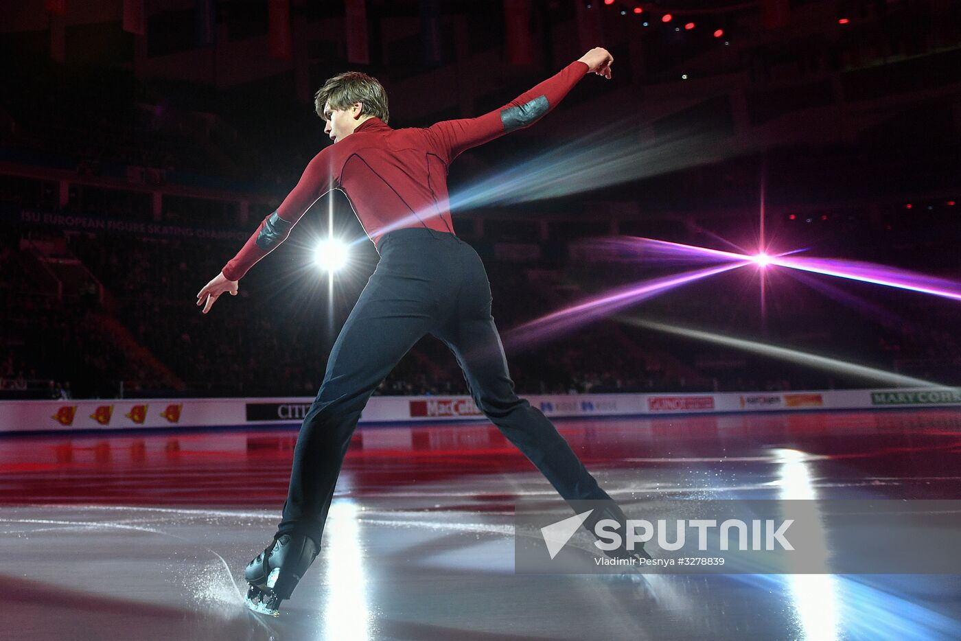 European Figure Skating Championships. Exhibition gala