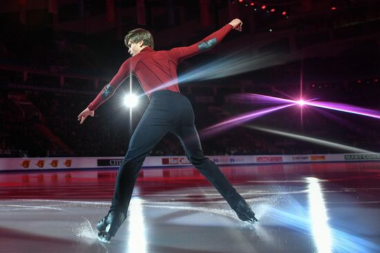European Figure Skating Championships. Exhibition gala