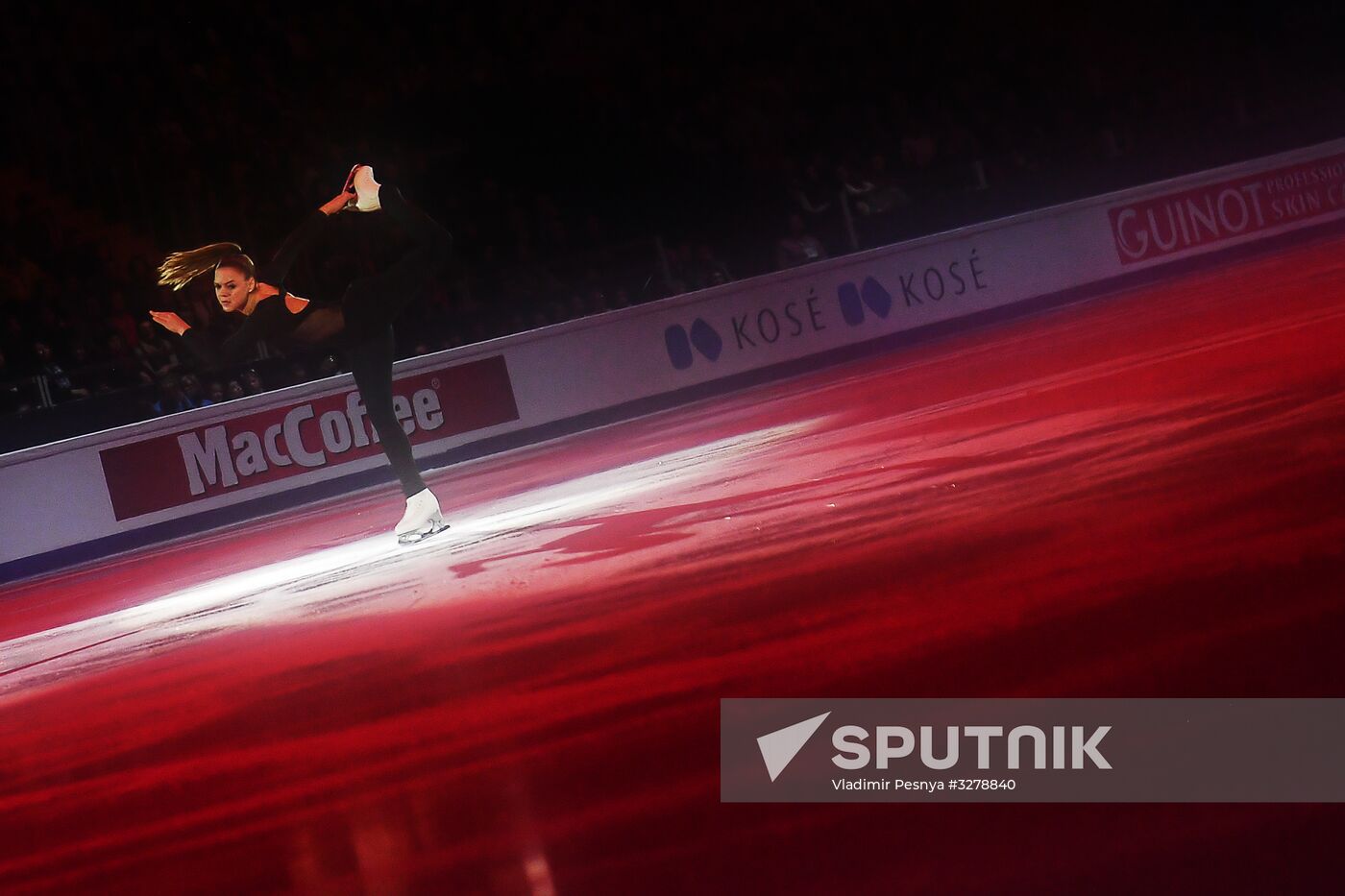 European Figure Skating Championships. Exhibition gala
