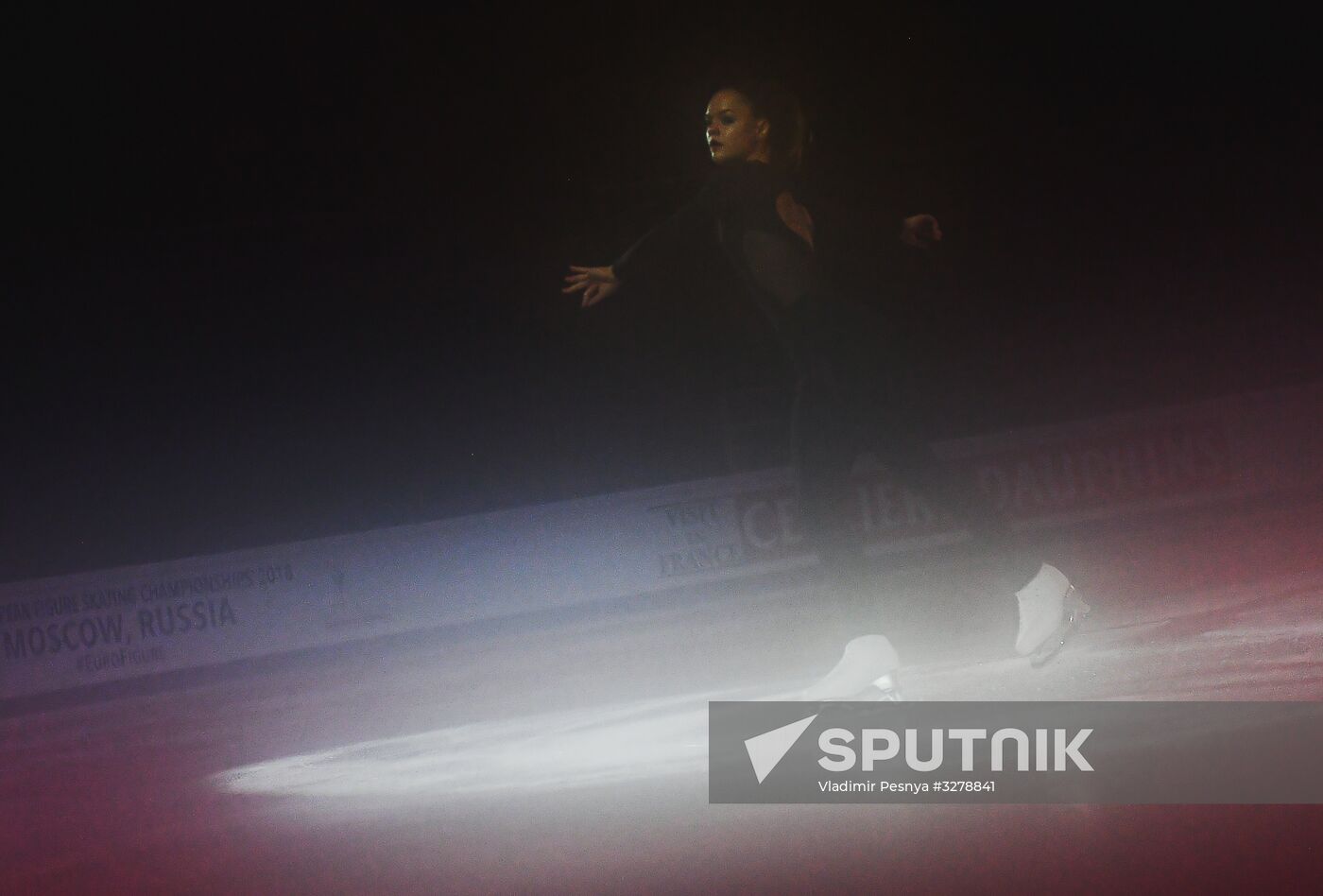 European Figure Skating Championships. Exhibition gala