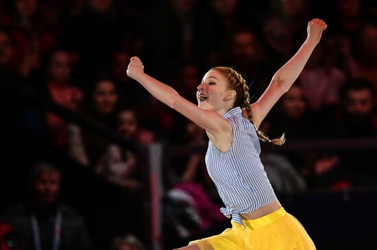 European Figure Skating Championships. Exhibition gala