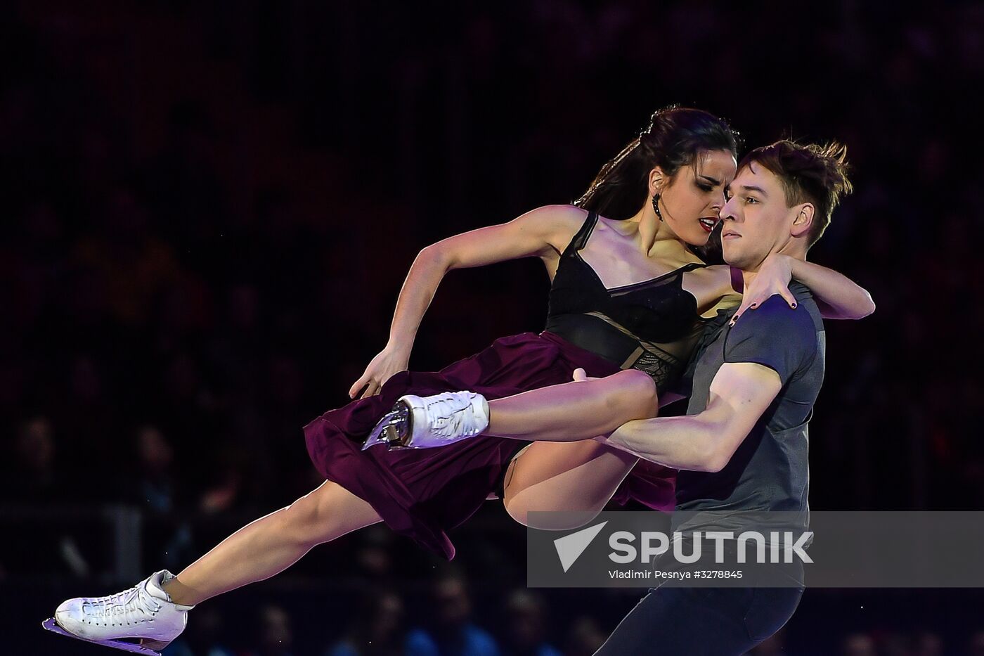 European Figure Skating Championships. Exhibition gala