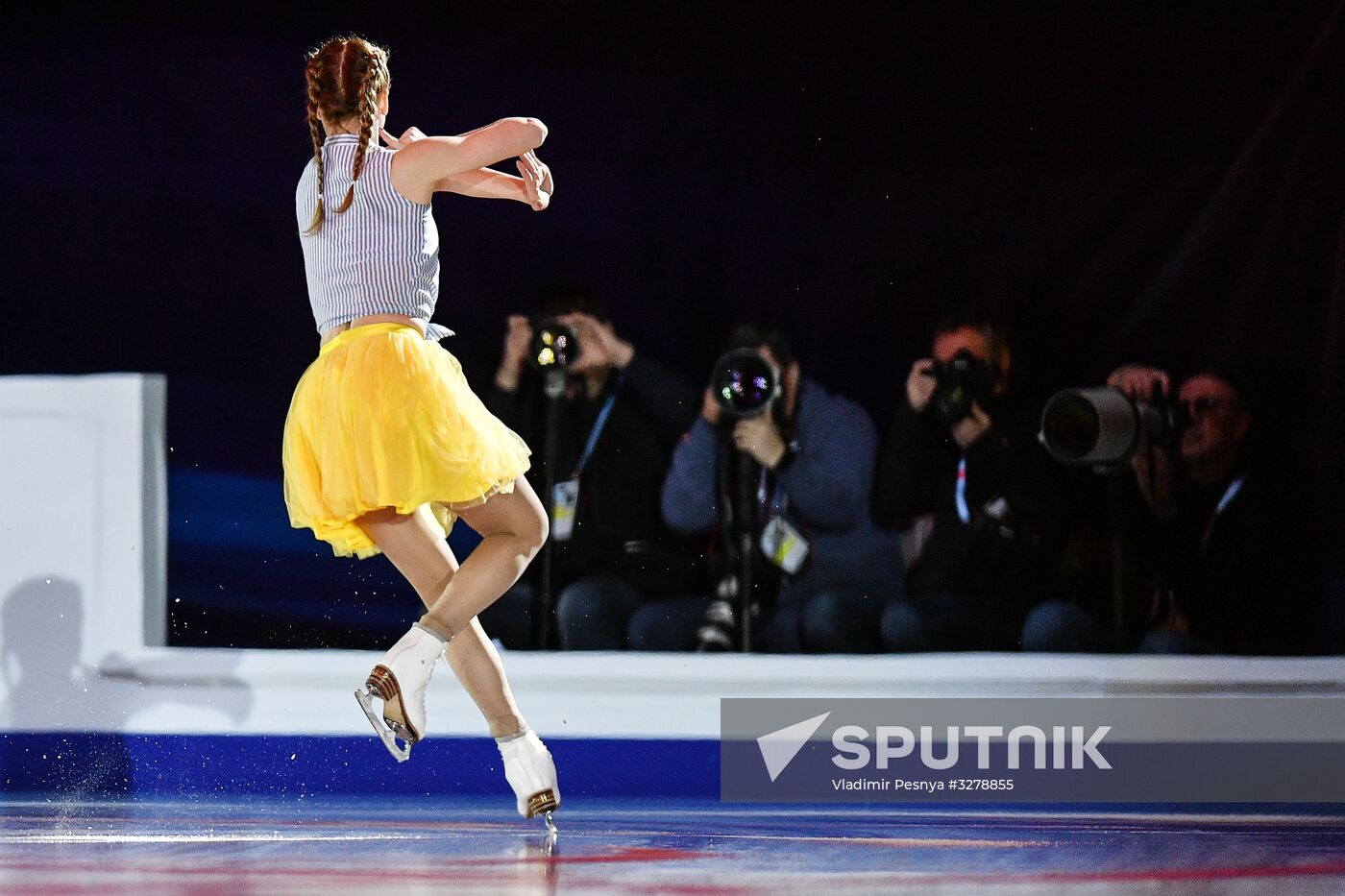 European Figure Skating Championships. Exhibition gala