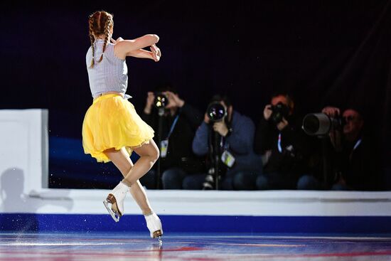 European Figure Skating Championships. Exhibition gala