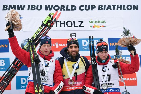 Biathlon World Cup 6. Men's mass start
