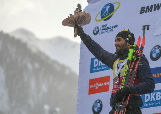 Biathlon World Cup 6. Men's mass start