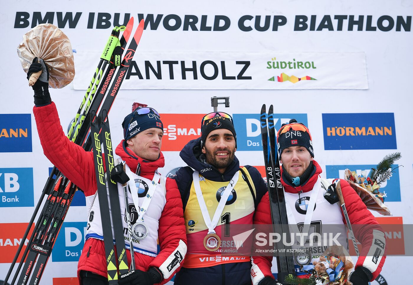 Biathlon World Cup 6. Men's mass start