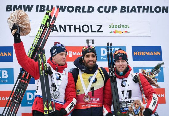 Biathlon World Cup 6. Men's mass start